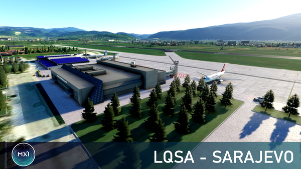 Remove static airplains on LQSA from MXI scenary - for Microsoft Flight Simulator