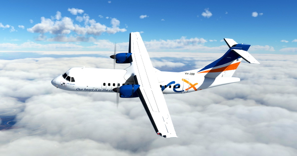 REX Regional Express "REX" Hans Hartmann ATR 42-600 - for Microsoft Flight Simulator