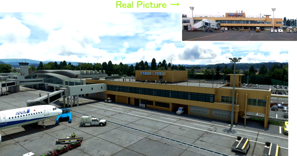 (RJOR) TOTTORI Airport - for Microsoft Flight Simulator