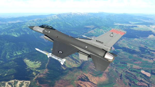 RNZAF F-16 Fighting Falcon (Fictional) - for Microsoft Flight Simulator