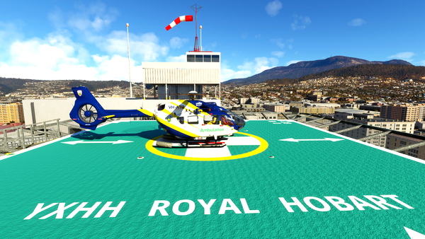 Royal Hobart Hospital Helipad (YXHH) - for Microsoft Flight Simulator