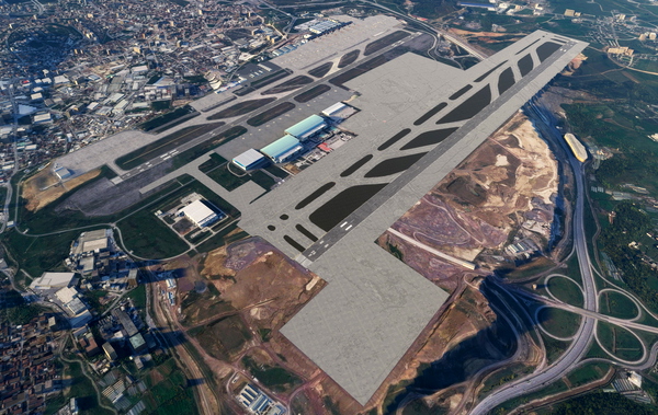 Sabiha Gökçen - LTJF - Istanbul - Turkey (with the new runway) - for Microsoft Flight Simulator