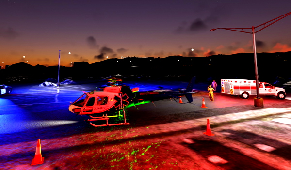 LA COUNTY/SAN DIMAS SHOOTING - for Microsoft Flight Simulator