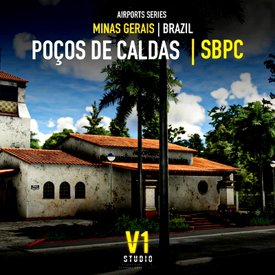 SBPC - Poços de Caldas - for Microsoft Flight Simulator