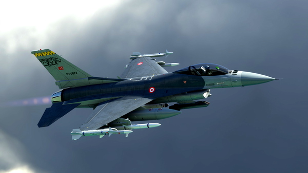 SC Designs F-16C - 192. Filo "KAPLAN" TUAF (8K) - for Microsoft Flight Simulator