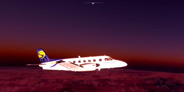 Sharp Airlines EMB-110P1 bandeirante - for Microsoft Flight Simulator
