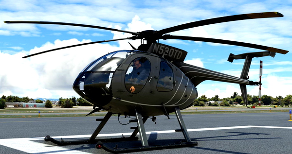 Shrike MD530 - Fictional US - for Microsoft Flight Simulator