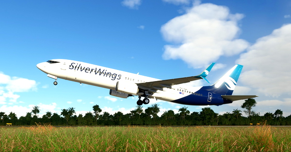 SilverWings PMDG B737-900ER Scimitar winglets - for Microsoft Flight Simulator