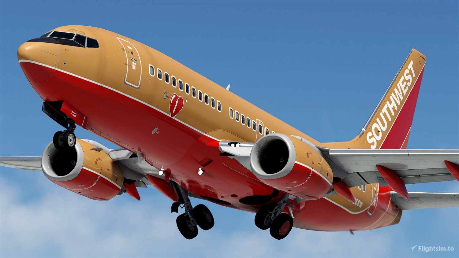 Lufthansa Private Jet 737-BBJ1 D-AWBB Deutschland for Microsoft Flight  Simulator