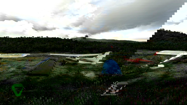 Stampede Airport, Alaska (Z90) - for Microsoft Flight Simulator