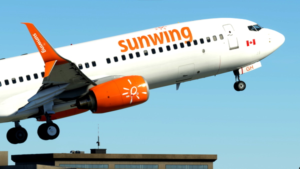 Sunwing (Ops. By TUI) - C-FWGH - PMDG 738 - for Microsoft Flight Simulator