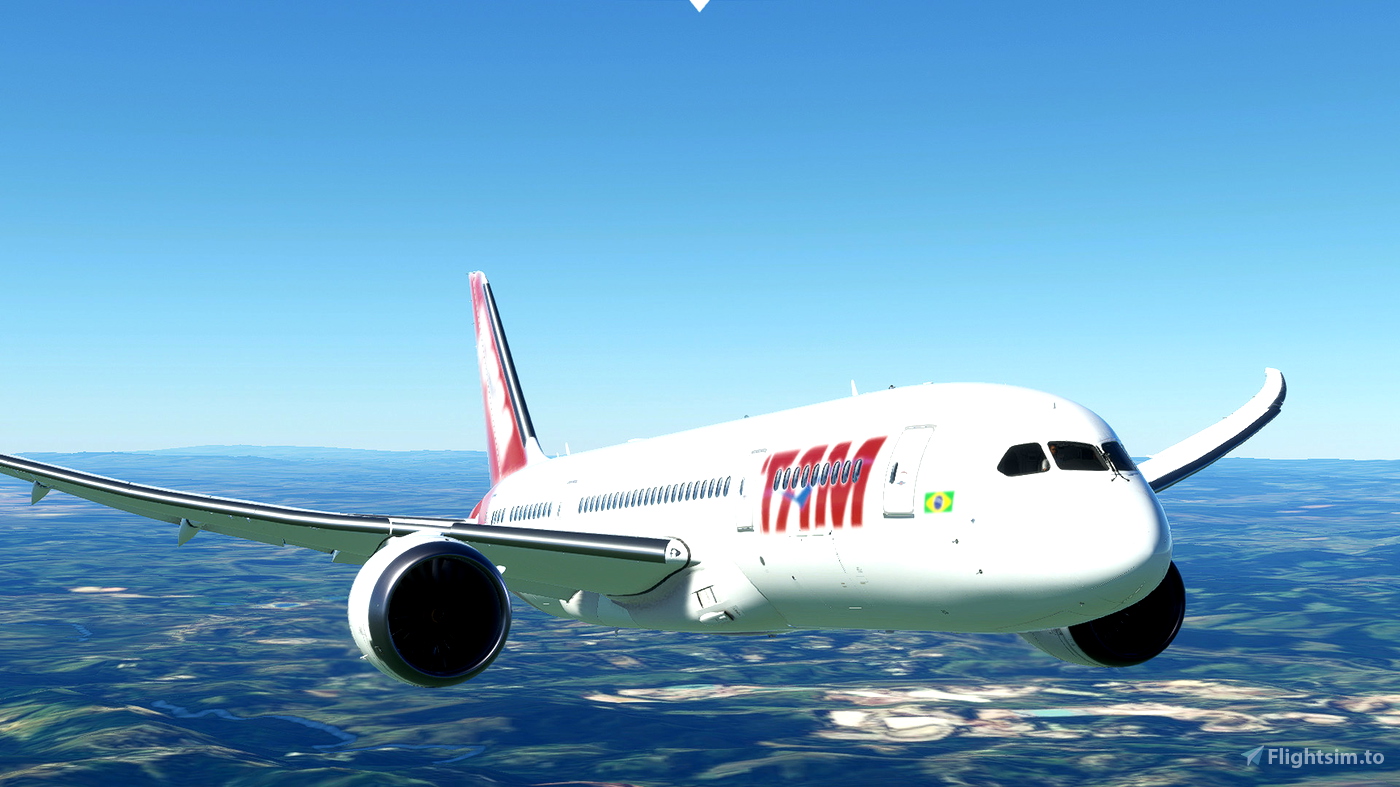 GOL NEW 787-8 KURO (FICTIONAL) for Microsoft Flight Simulator