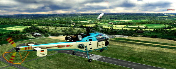 taog-alouette Alouette III-HD - for Microsoft Flight Simulator