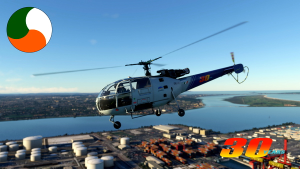 Taog's Hangar Alouette III Irish Air Corps 30 Years Special - for Microsoft Flight Simulator