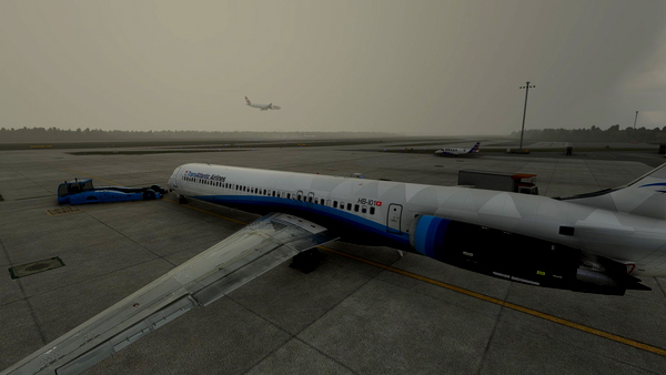 TransAtlantic Airlines MD-83 (HB-I01) - for Microsoft Flight Simulator
