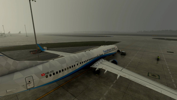 TransAtlantic Airlines PMDG 737-900ER (HB-I50) - for Microsoft Flight Simulator