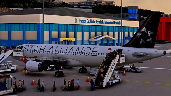 Turkish Airlines "Star alliance" livery TC-JPP for Fenix A320 - for Microsoft Flight Simulator