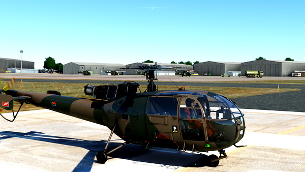 Updated!!Taog's Hangar-Alouette III South African Air Force (17 Squadron)NR 628 - for Microsoft Flight Simulator
