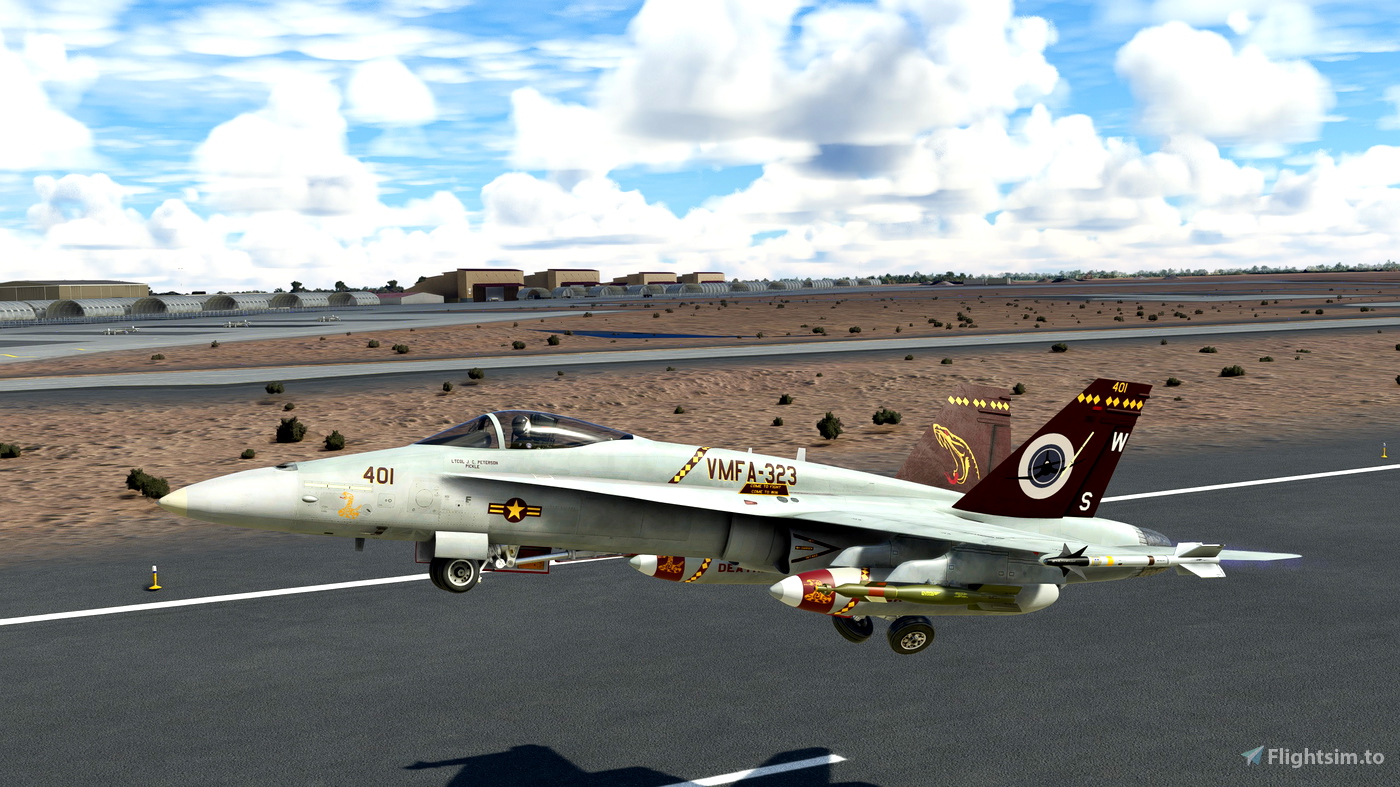 VMFA-323 DEATH RATTLERS for Microsoft Flight Simulator | MSFS