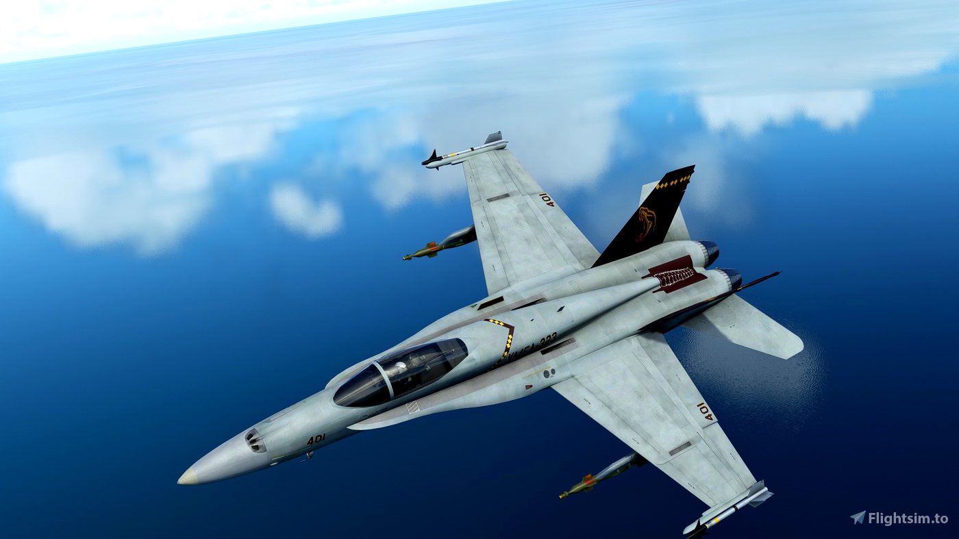 VMFA-323 DEATH RATTLERS for Microsoft Flight Simulator | MSFS