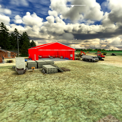 Vzmorye Airfield (Lite scenery) ZET5 - for Microsoft Flight Simulator