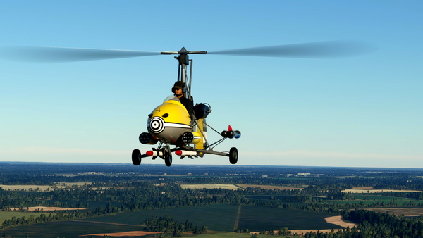 Wallis WA116 Autogyro "Little Nellie" - for Microsoft Flight Simulator