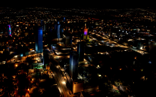 WARSAW Lights Enhanced + towers - for Microsoft Flight Simulator