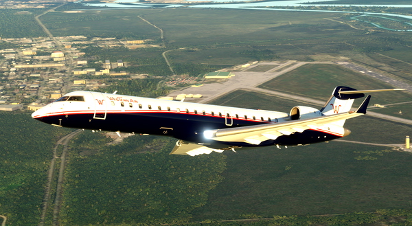 Western Air (FICTIONAL) Aerosoft CRJ-550 - for Microsoft Flight Simulator