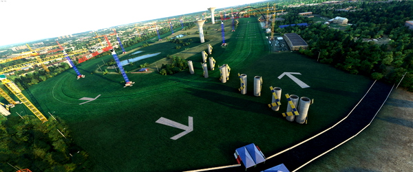 Wilga Tribute Race Track | Figure-of-8 Crossover | Warsaw - for Microsoft Flight Simulator