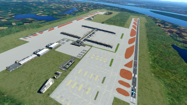 ZHEC-CHINA-鄂州花湖机场-ezhouhuahuAirport - for Microsoft Flight Simulator