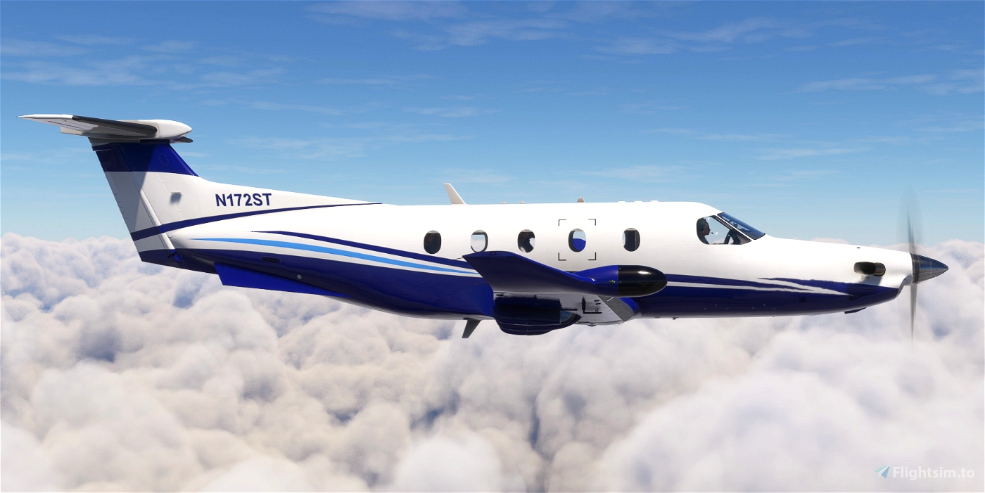 N172ST Fictional - Executive, SimWorks Studios PC-12 [4K] for Microsoft  Flight Simulator