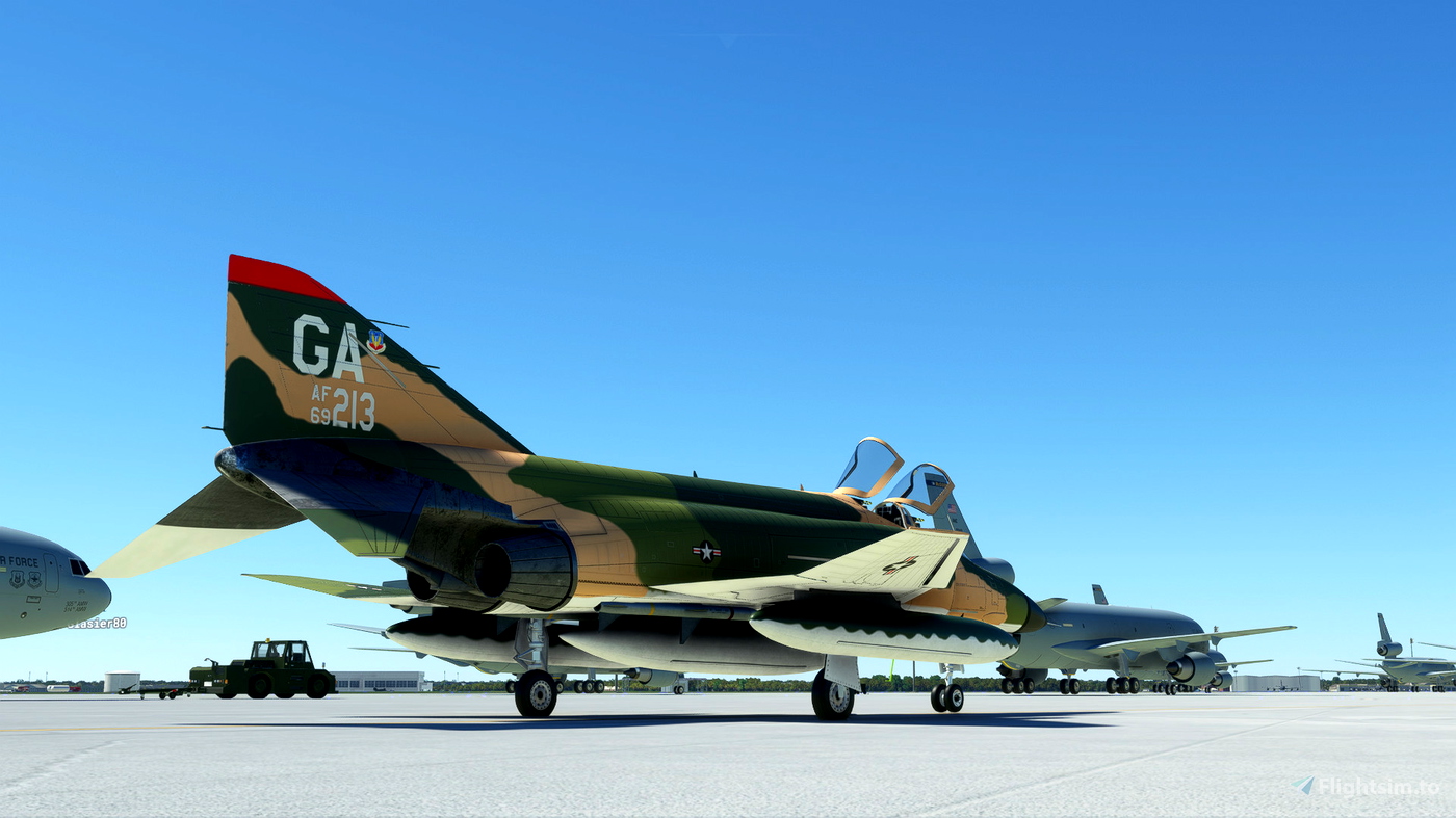 35th Tactical Fighter Wing F4E Phantom for Microsoft Flight Simulator