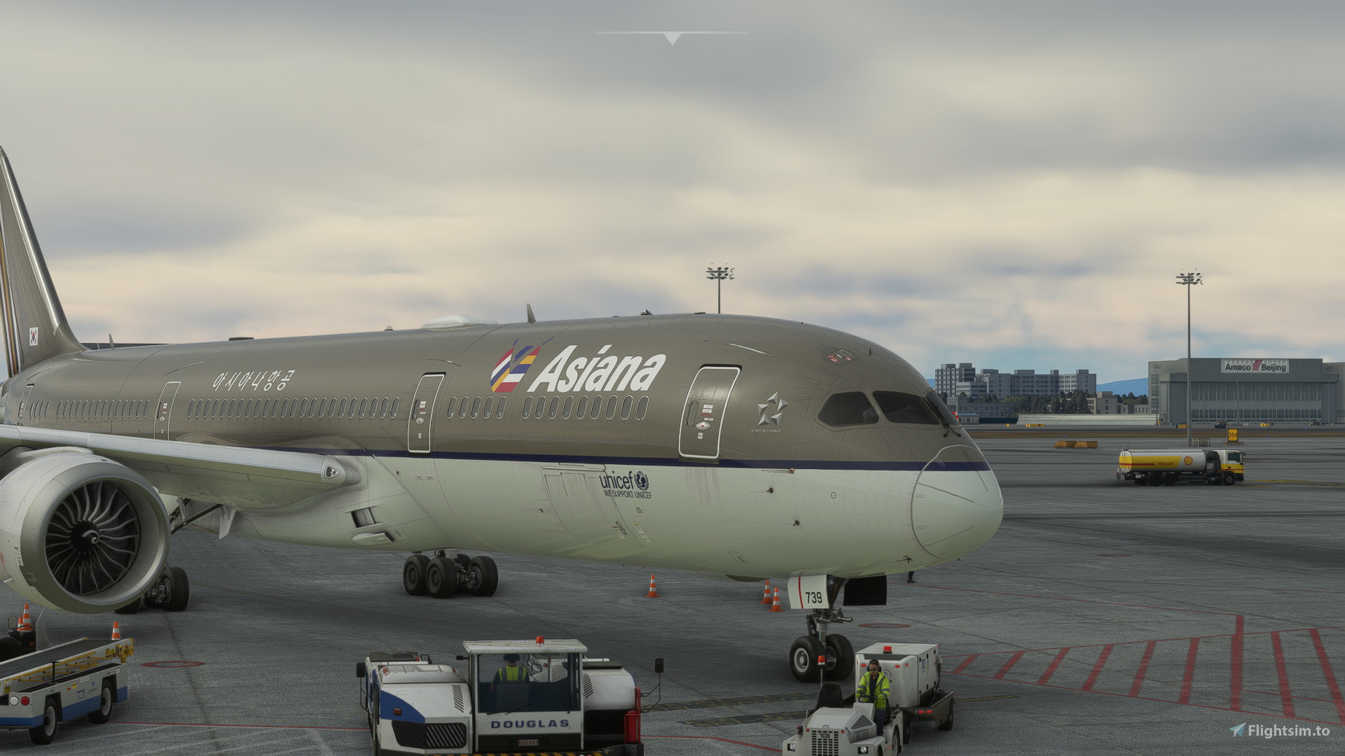 [8K] Asiana Airlines B787-9 Livery Package For Microsoft Flight ...