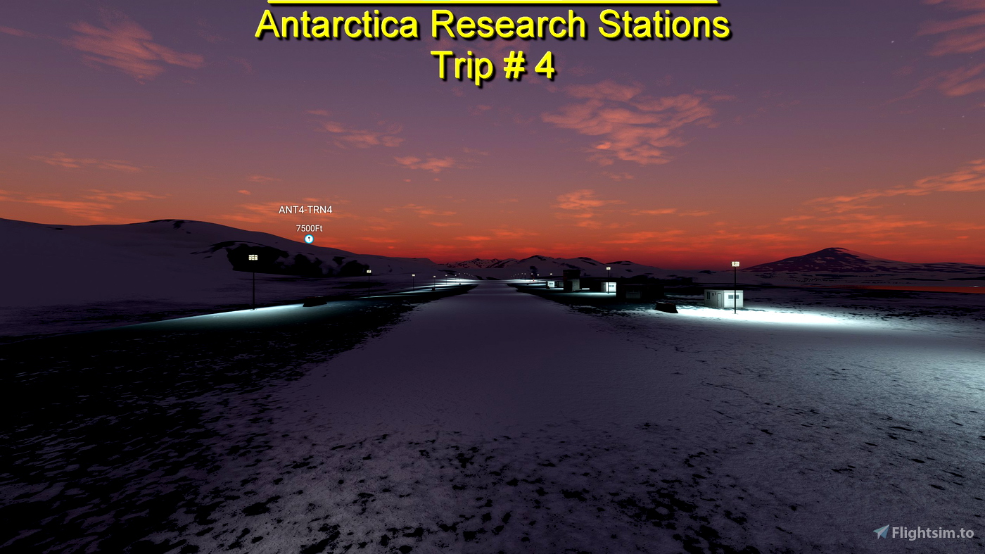 Antarctica Research Stations for Microsoft Flight Simulator MSFS