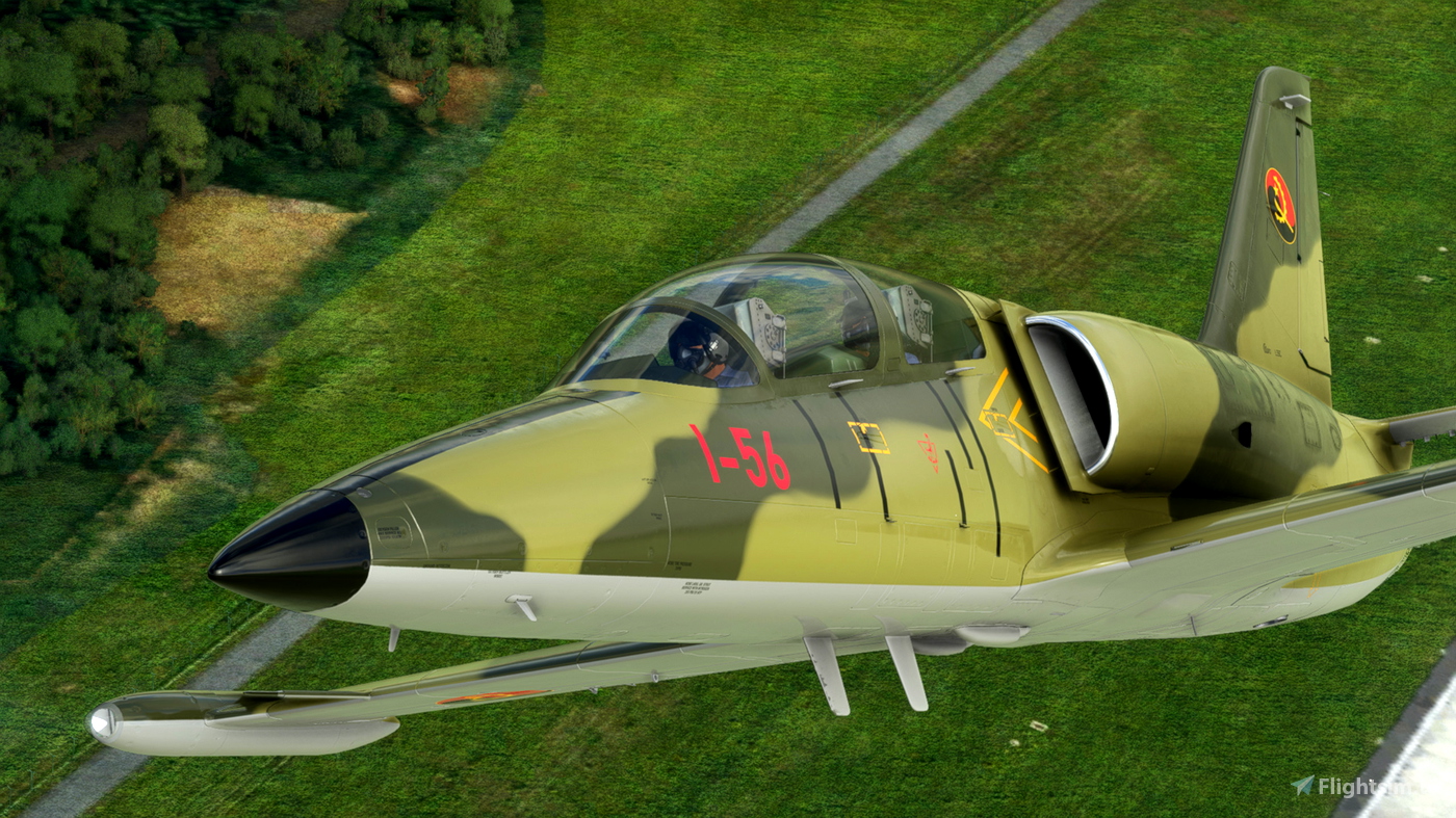 ASOBO L-39C Angola Air Force ca. 2015 for Microsoft Flight Simulator | MSFS