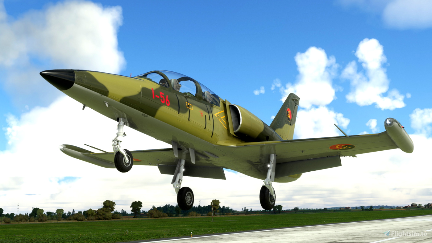 ASOBO L-39C Angola Air Force ca. 2015 for Microsoft Flight Simulator | MSFS