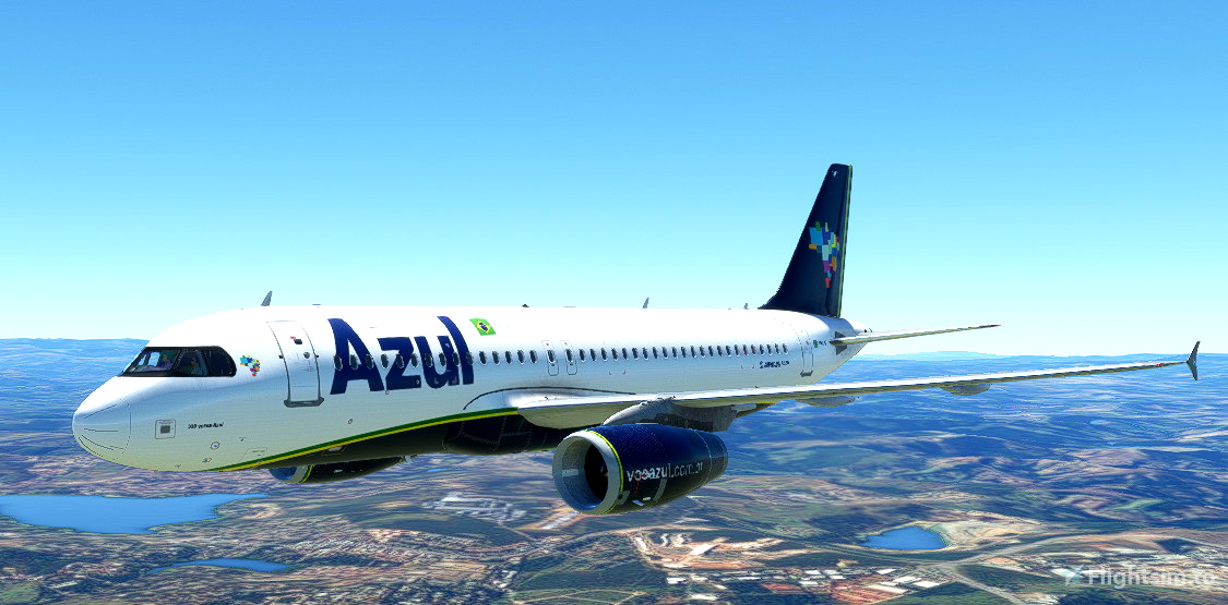 Azul A320 CEO LatinVFR Reg: PR-YRD for Microsoft Flight Simulator | MSFS