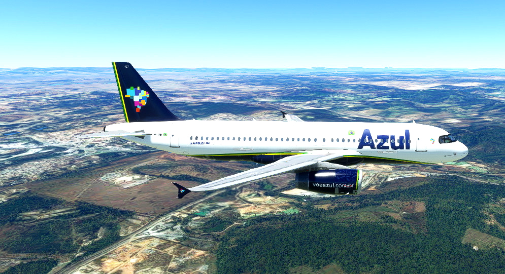 Azul A320 Ceo Latinvfr Reg: Pr-yrd For Microsoft Flight Simulator 