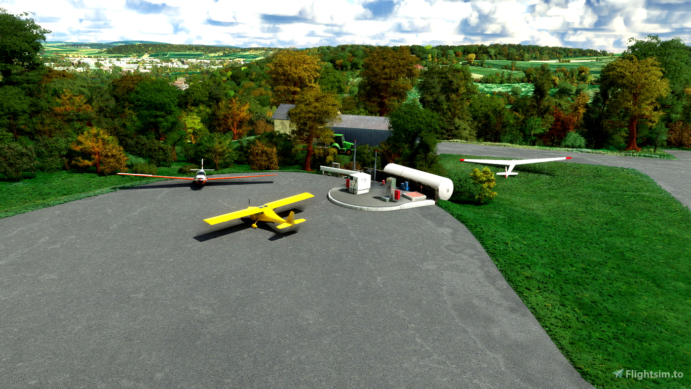 Bad Neustadt/ Saale-Grasberg / EDFD Для Microsoft Flight Simulator.