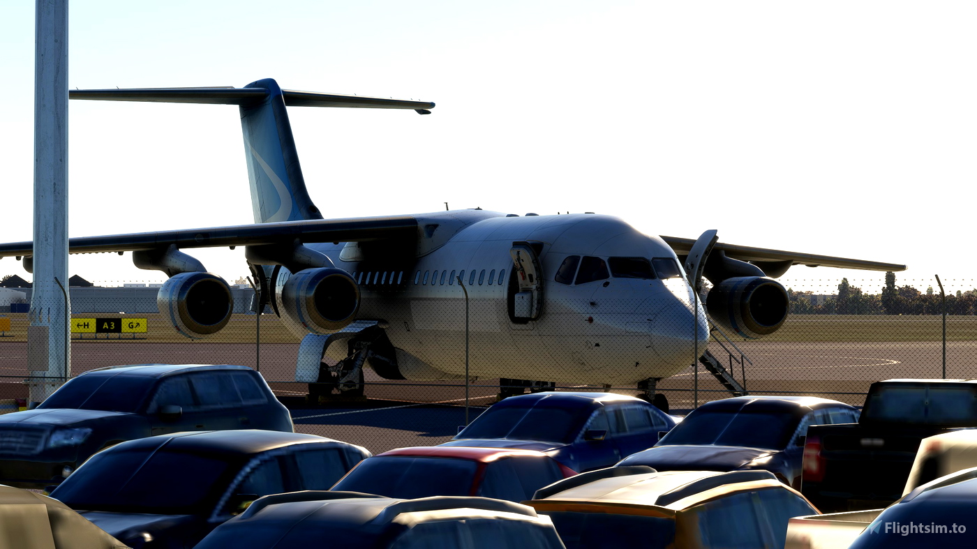 BAe 146-300 Summit Air Temp Ferry Livery [4K] для Microsoft Flight ...