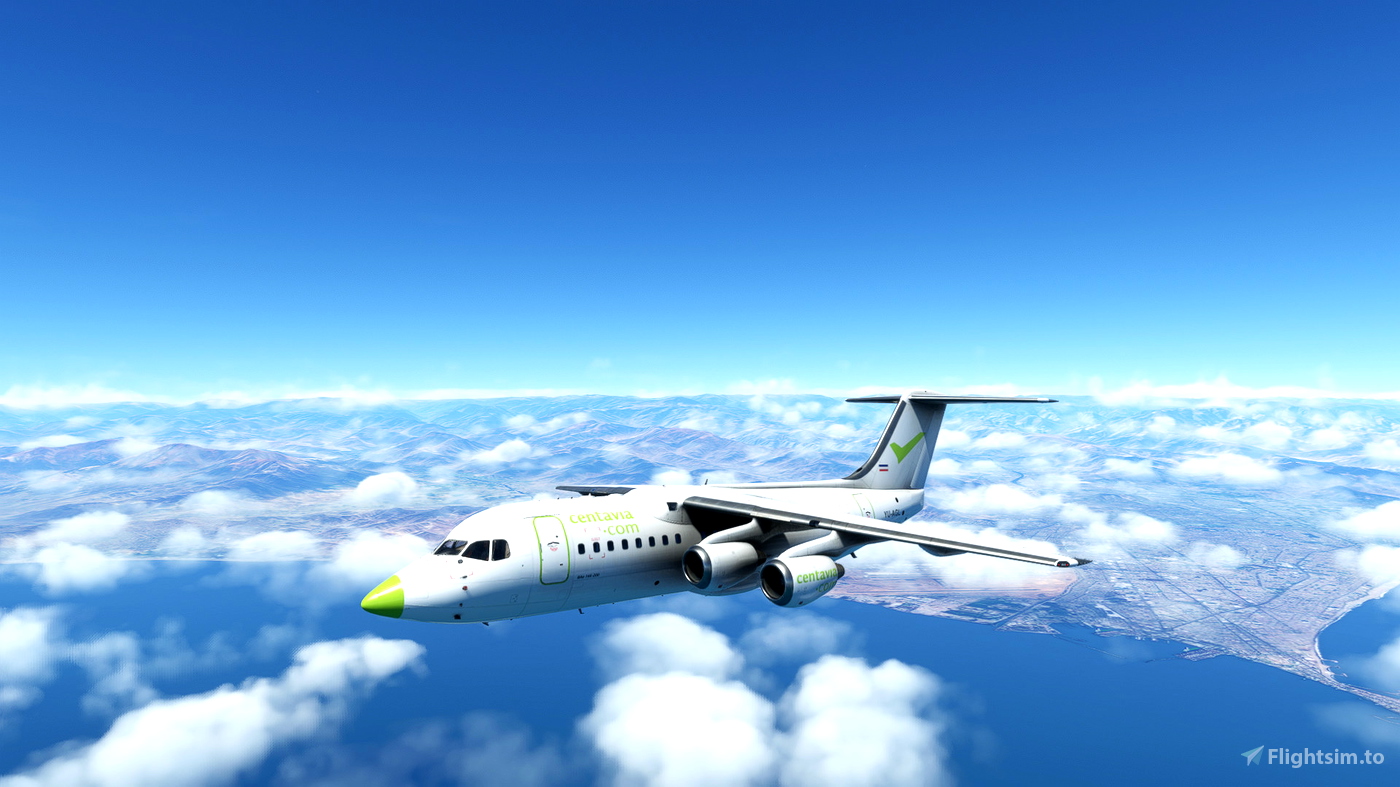 BAe146-200 Centavia for Microsoft Flight Simulator | MSFS