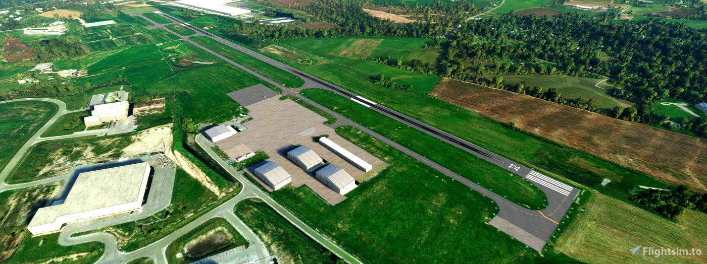 Bedford County Airport (KHMZ) for Microsoft Flight Simulator MSFS