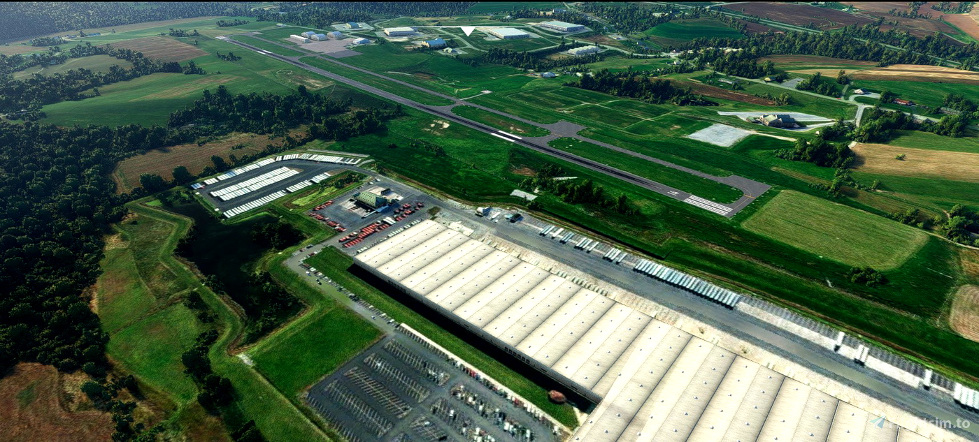 Bedford County Airport (KHMZ) for Microsoft Flight Simulator MSFS
