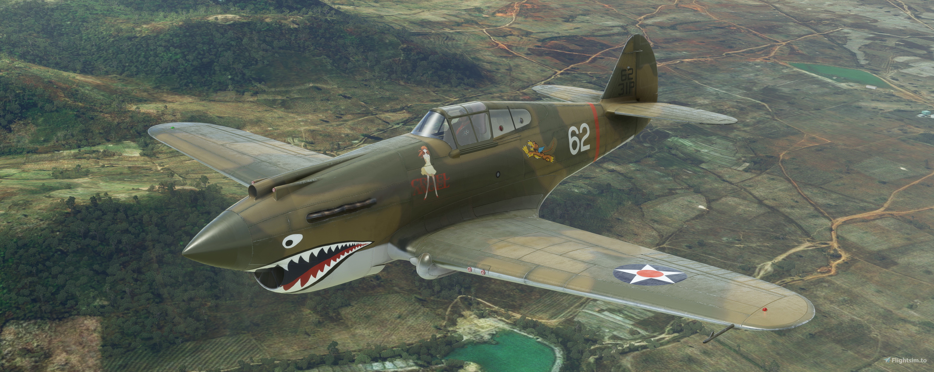 Big Radials P-40B Liveries For Microsoft Flight Simulator | MSFS ...