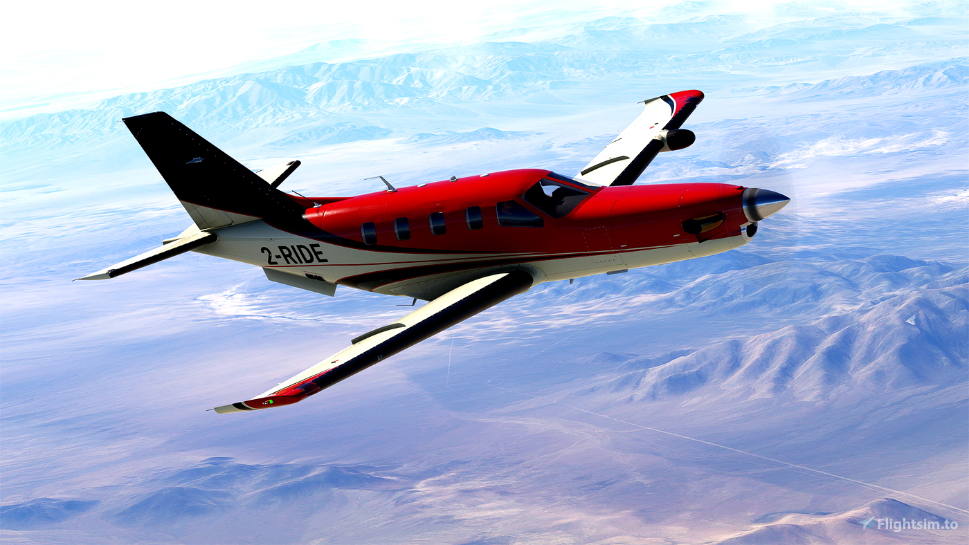 Black Square TBM 850 2-RIDE (Dynamic Registration) for Microsoft Flight ...