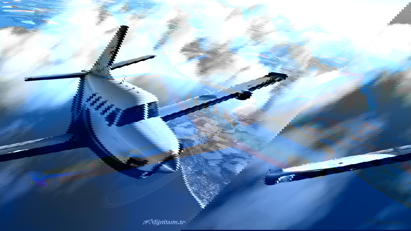 Black Square TBM 850 D-FMCP (Dynamic Registration) 对于 Microsoft Flight ...