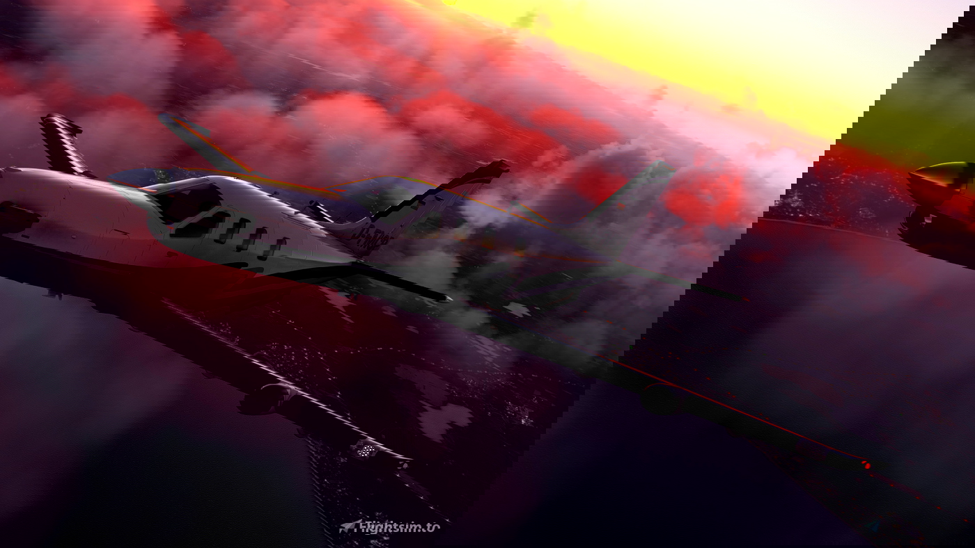 Black Square TBM 850 D-FMCP (Dynamic Registration) für Microsoft Flight ...