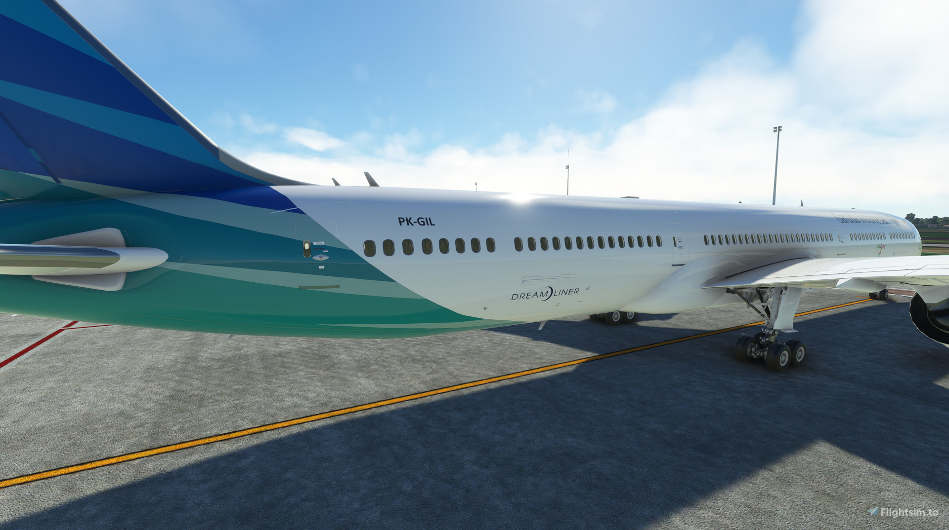 [8K] Boeing 787-10 Garuda Indonesia For Microsoft Flight Simulator | MSFS