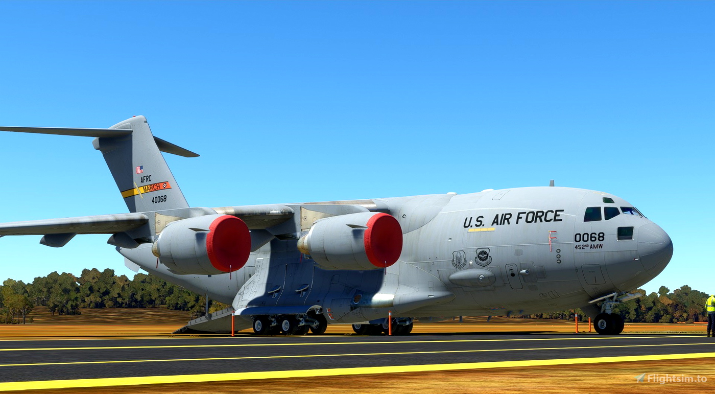 C-17 [Destroyer121] C-17-94-0068 Spirit of the Airborne for Microsoft ...