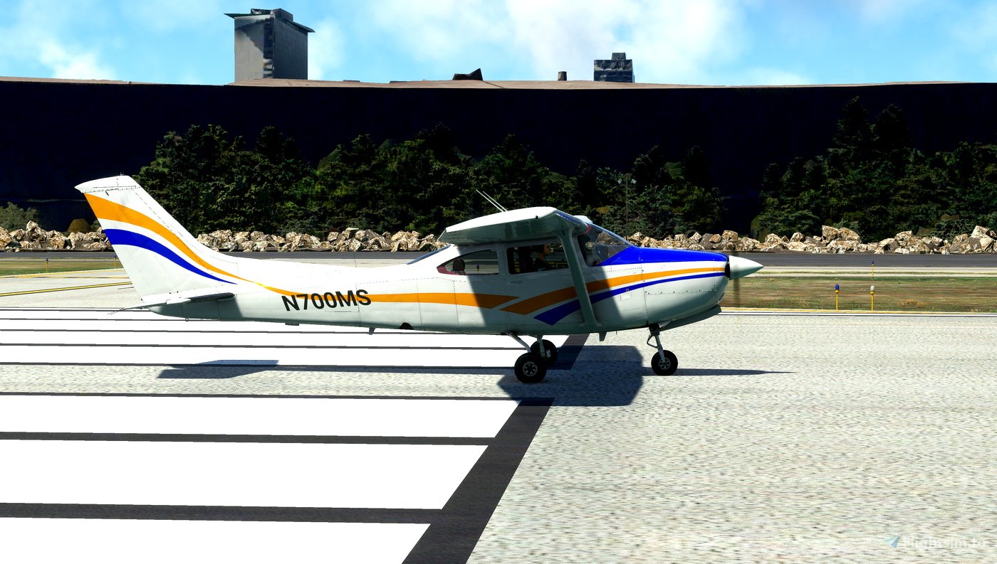 Carenado C182 RG II FS2002 Classic Livery for Microsoft Flight ...